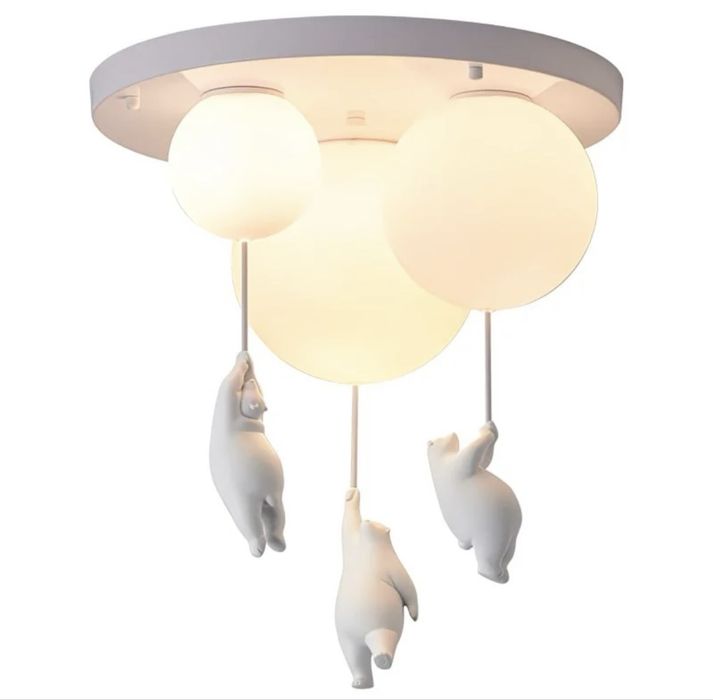 Продам люстру с мишками