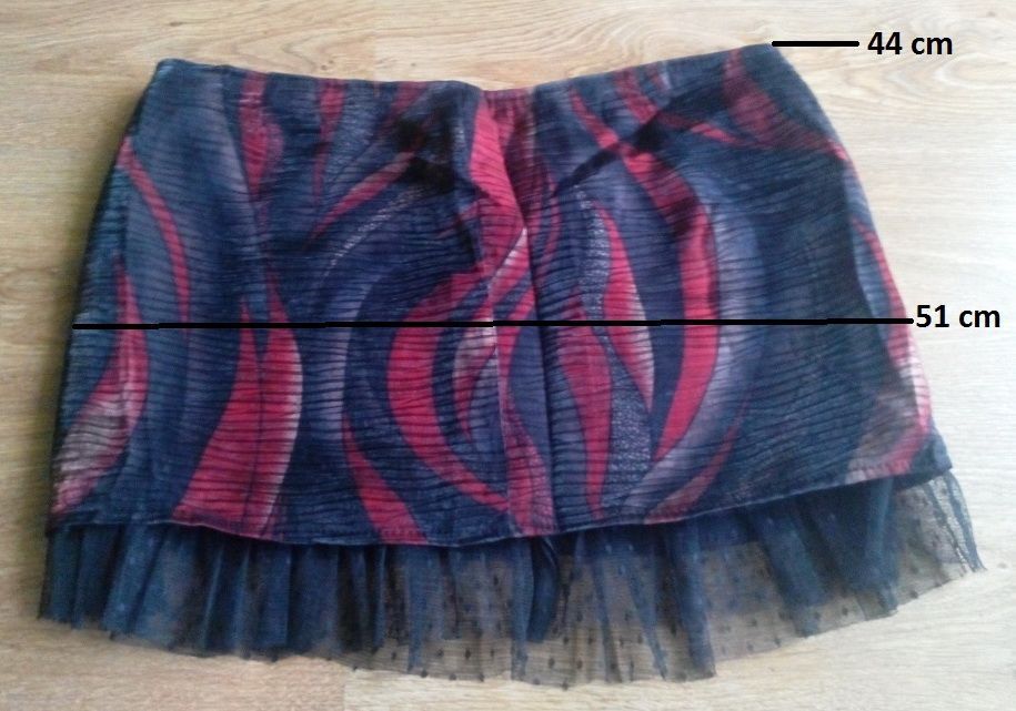 Costum dama (3 piese) rosu-negru