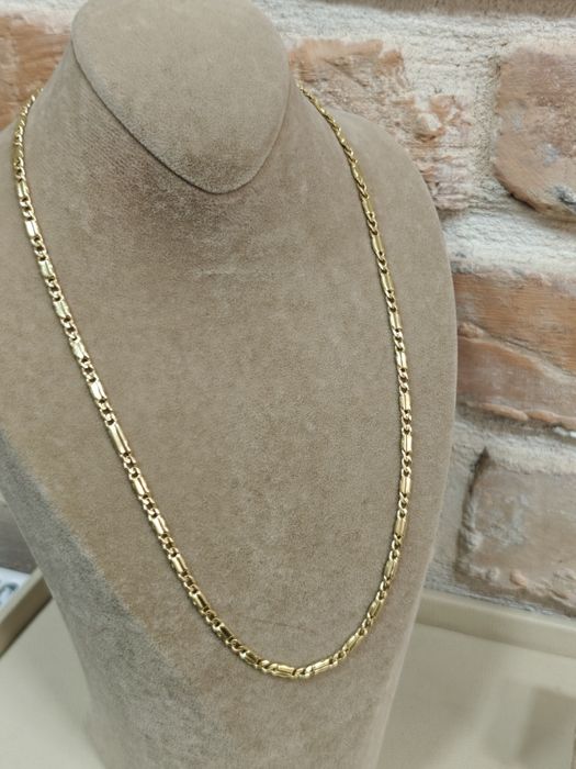 Lanț plin bărbătesc aur 18k 24.24gr (r)