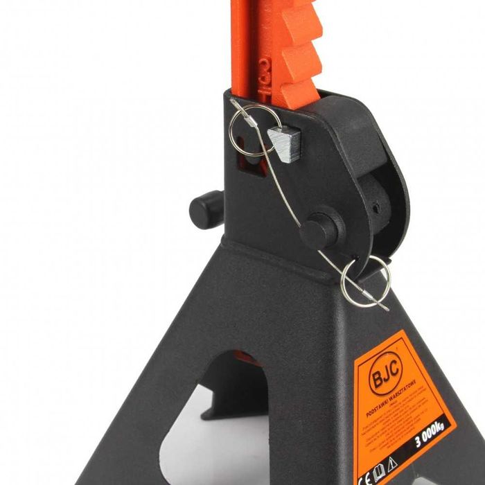 Комплект стойки за автомобил с гребен 3 тона 280 мм  415 мм BJC