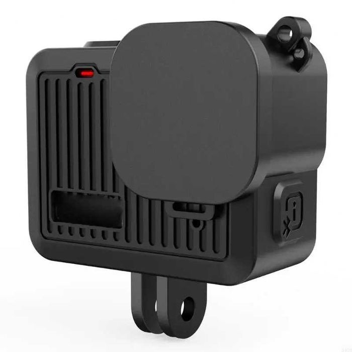 Husa silicon + folii sticla display + usita GoPro Hero 4K30 12MP