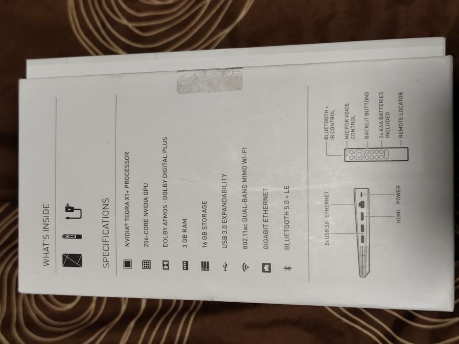 Медиен плейър nVIDIA Shield TV Pro, Android TV, 16GB, 3GB RAM, 4K, HDR