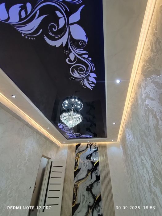 Натяжные Потолки Евро Аксия 20%Natyojnoy patalok Натяжной Потолок Обой