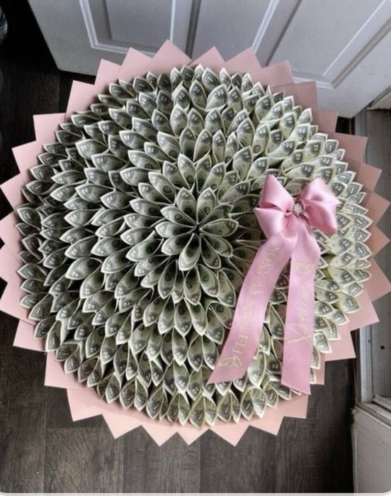 Денежный букет Алматы 5000 мын