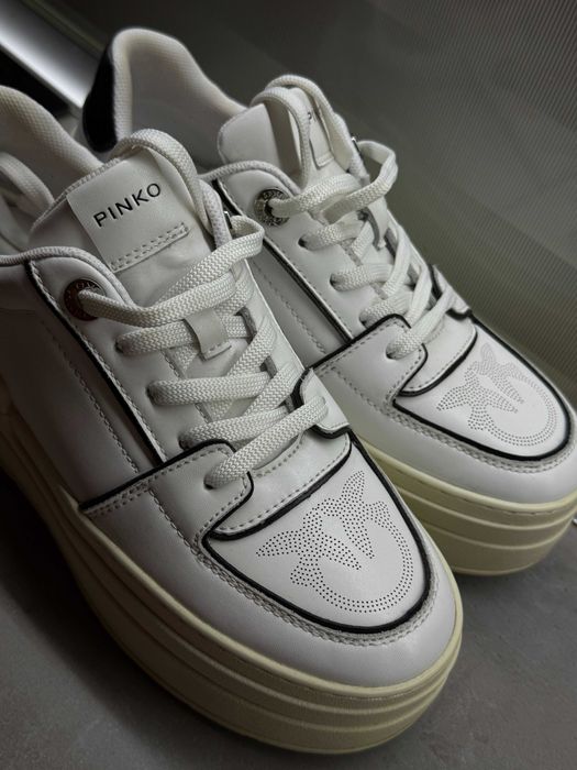 Pinko дамски маратонки платформа – оригинални,носени с кутия