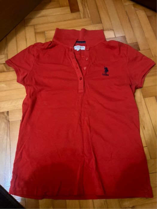 Тениска  U.S. Polo с яка