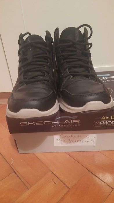 Мъжки обувки  ест.кожа Skechers 42