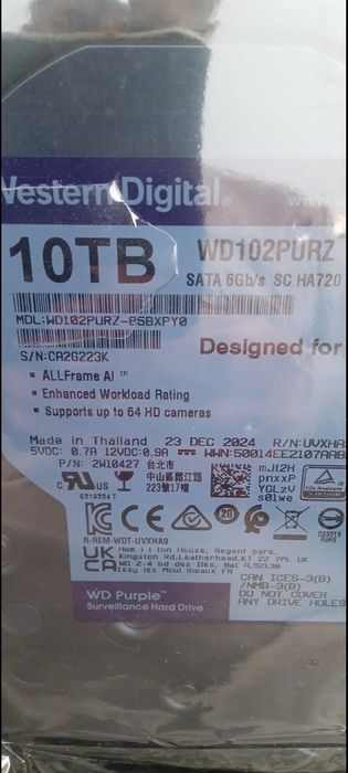 Жёсткий диск на 10 гв