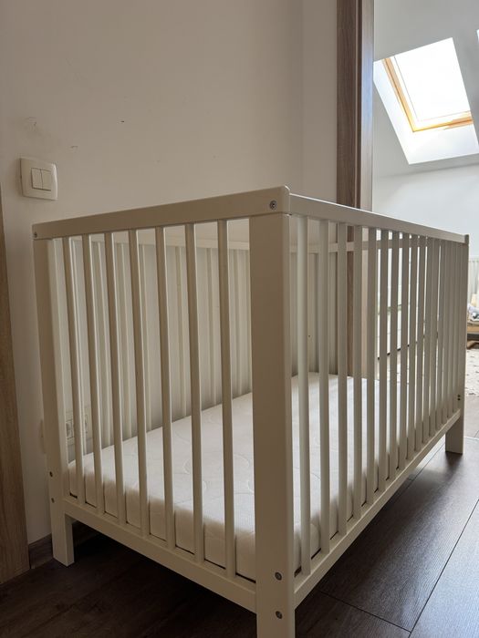 Patut IKEA Gulliver si saltea IKEA Skonast 120x60