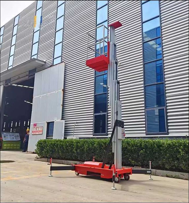 вертикальная подъёмная платформа с выдвижными опорами Лифт, подъёмник