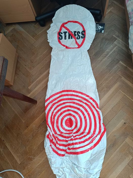 Надуваем боксов конус против стрес