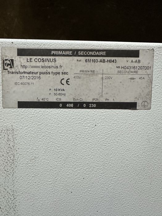 Transformator Le Cosinus