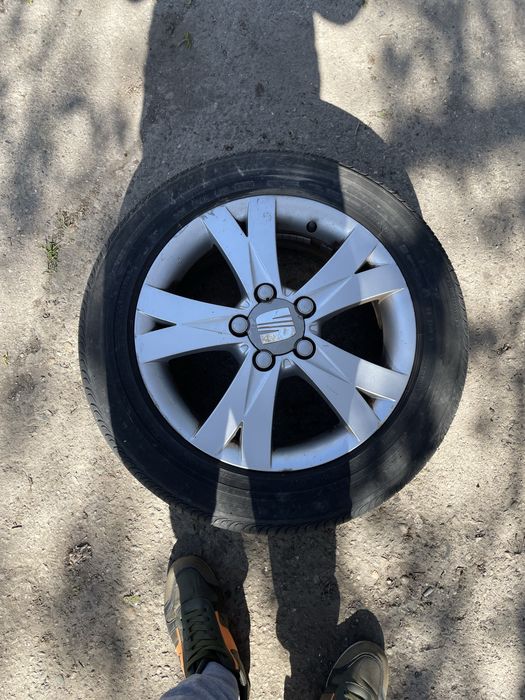 Джанти с гуми 5х112  с 205/55/16