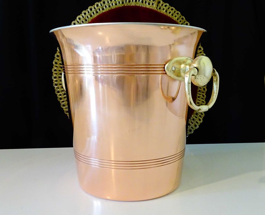 Френска медна шампаниера 1 кг.,8 литра.