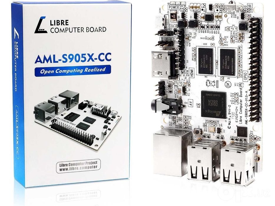 Запечатанный Libre Computer Le Potato, 2 ГБ, AML-S905X-CC
