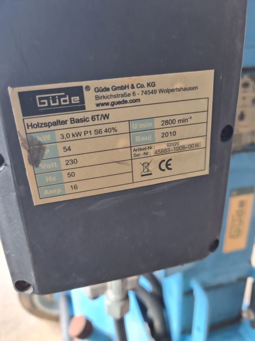 Despicator/ crapator lemne 6t 220v import Germania