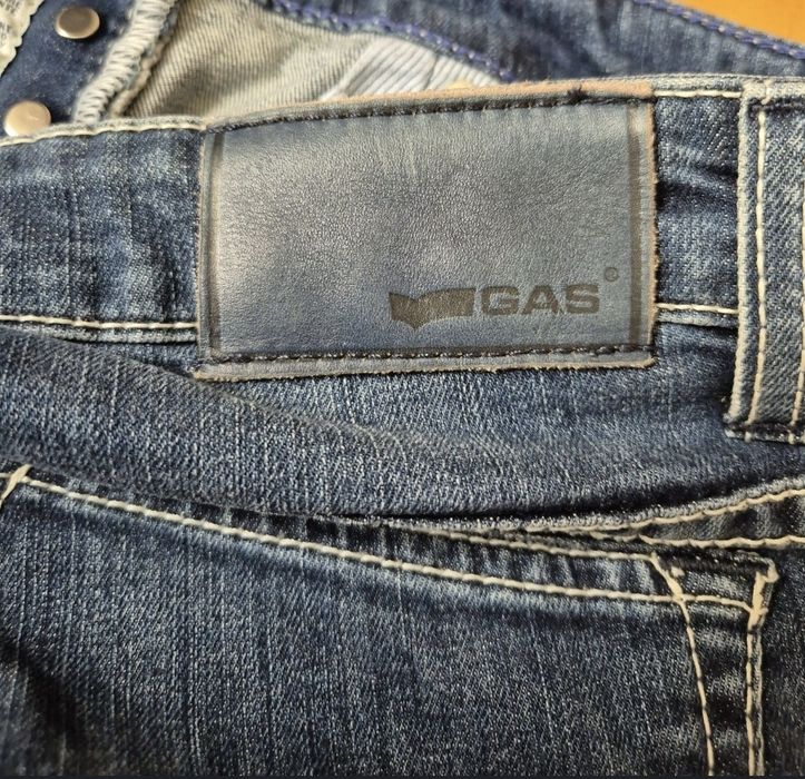 Blugi scurți Gas, model Anders Slim, Bărbați - W29