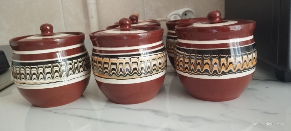 Керамические горшки