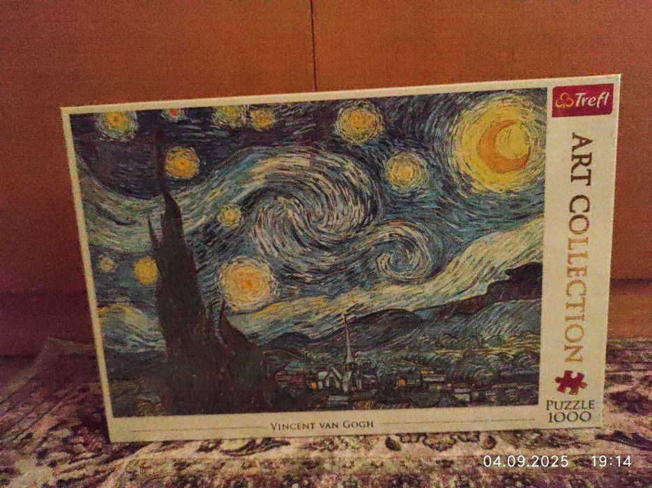 Нов пъзел Звездна нощ на ВАН ГОГ, 1000 части, отличен подарък!