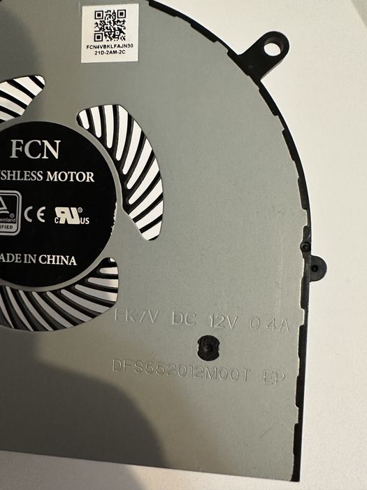 Cooler laptop, ventilator placa video GPU Asus Rog GL703GE