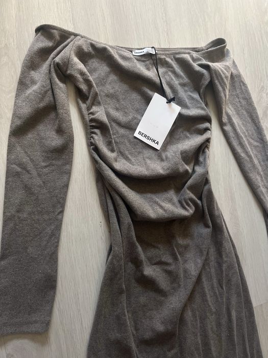 Rochie lunga gri