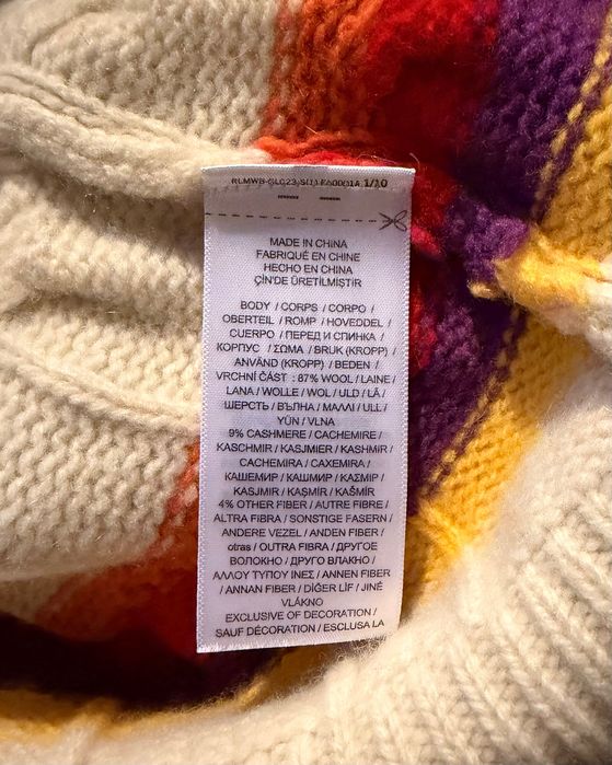 Пуловер Polo Ralph Lauren ОРИГИНАЛ Кашмир и вълна