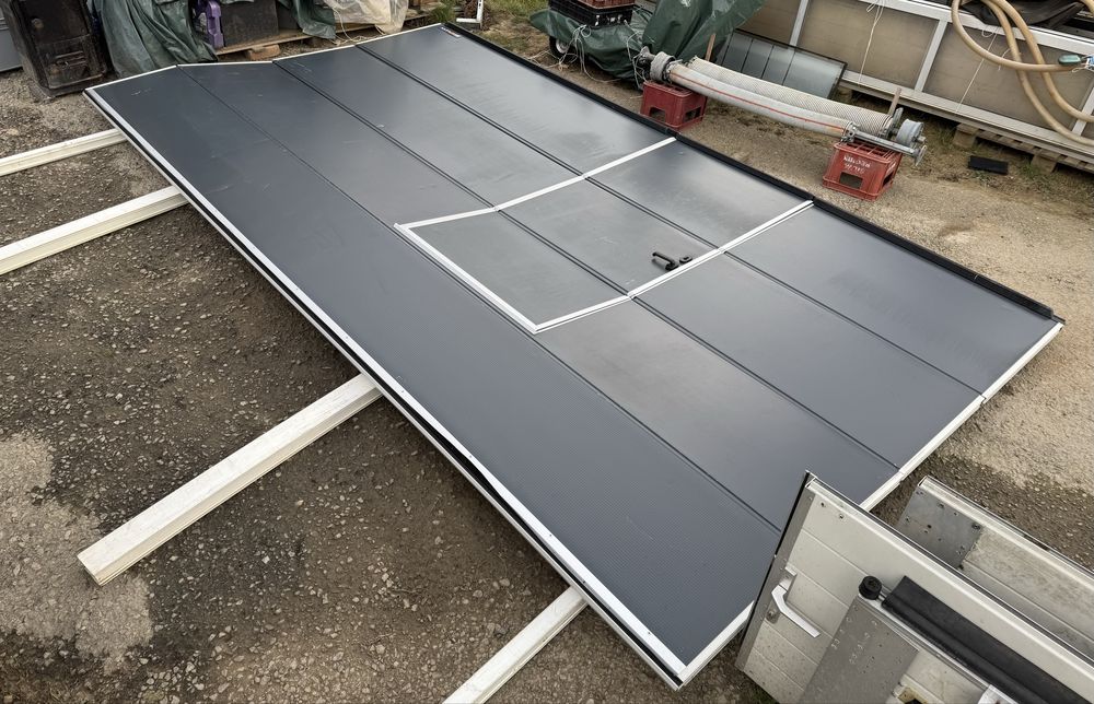 USA SECTIONALA INDUSTRIALA hala garaj firma H 261 x L 474 Hormann