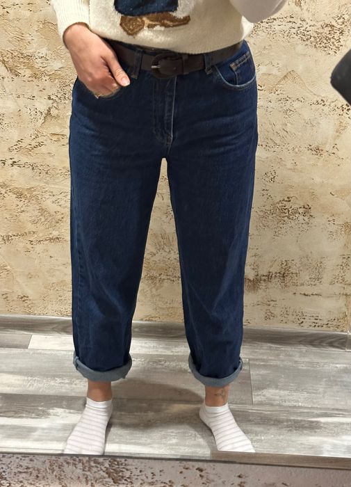 Дънки boyfriend със средна талия