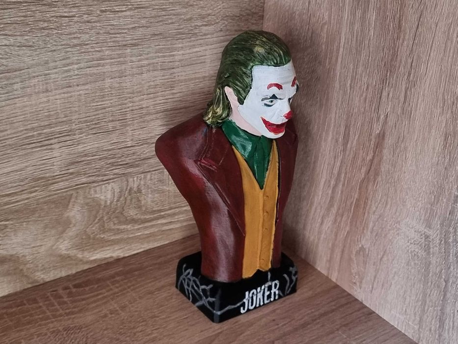 Bust Joker lucrat manual, statueta hand made