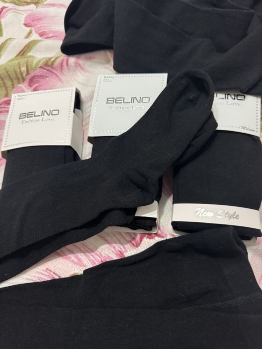 Школьные колготки черные