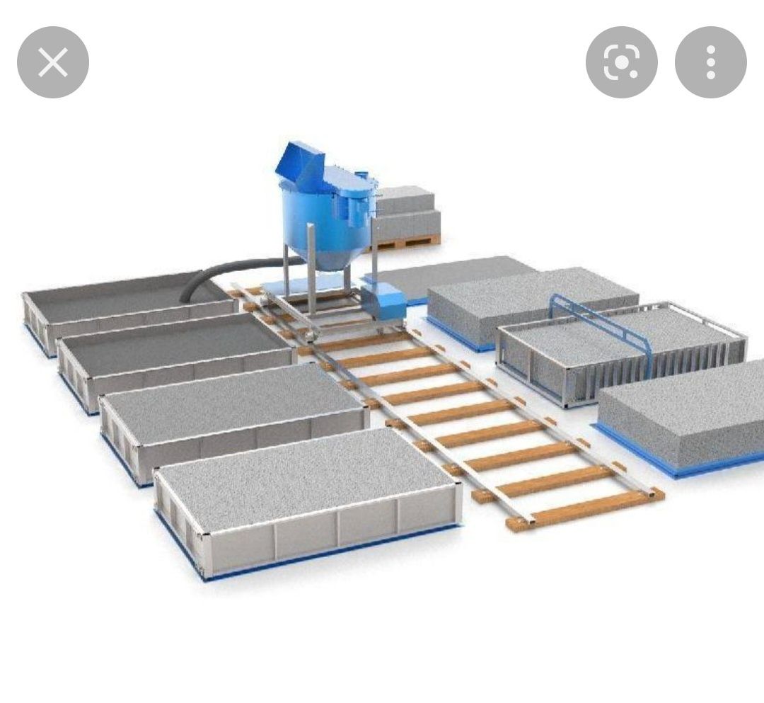 Оборудование газобетонных блоков