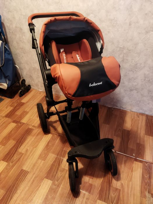 Коляска-трансформер 3 в 1 bebecoo зима-лето