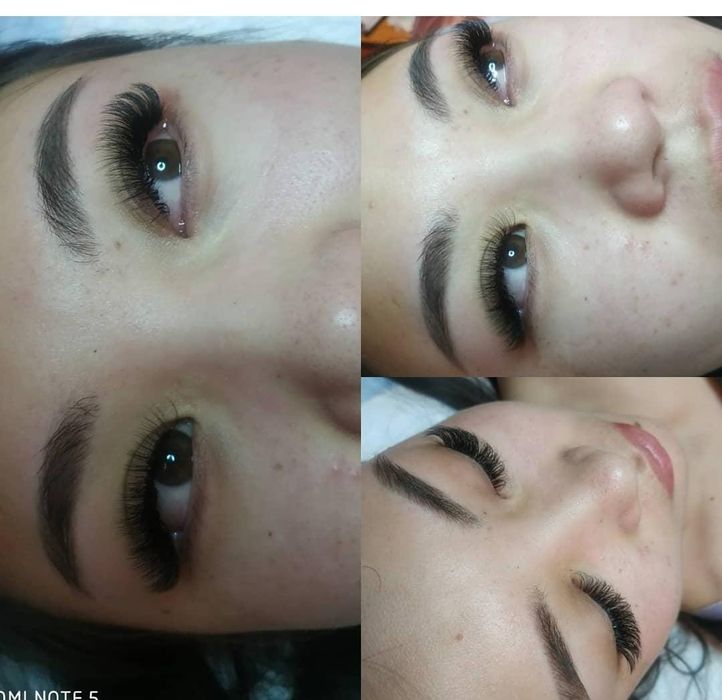 Наращивание ресниц быстро