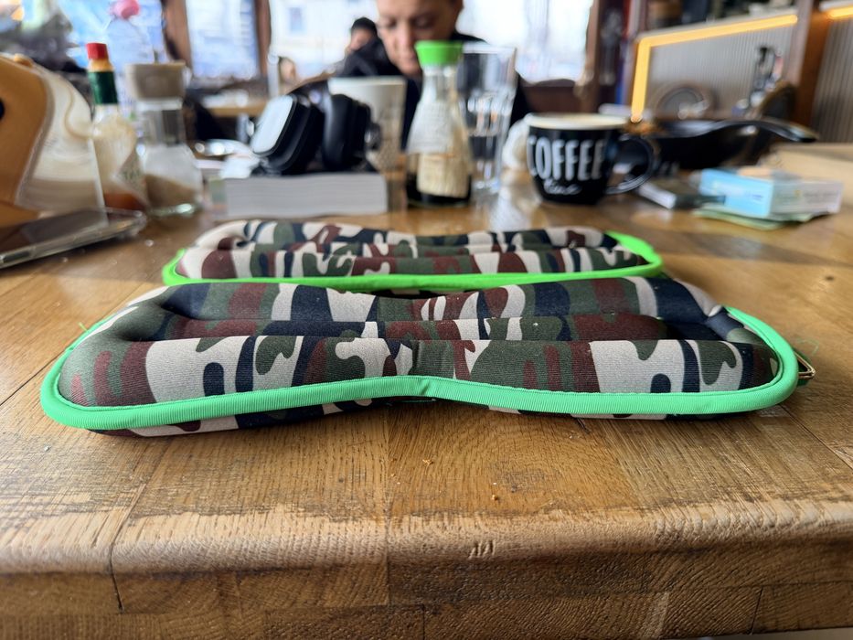 Set greutati incheieturi maini picioare glezne 2x1 kg=2 kg. Pret 50 le