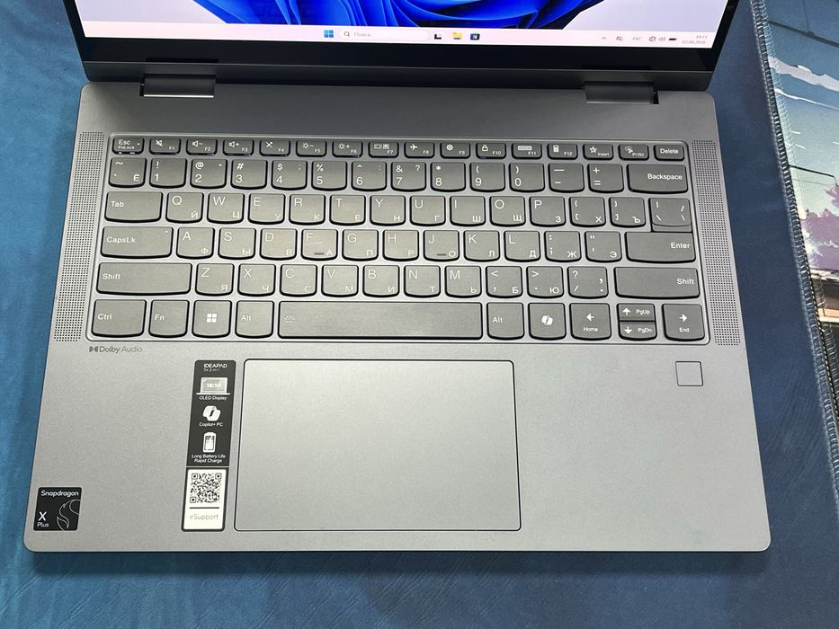 Lenovo Трансформер OLED сенсор Snapdragon X Plus 16озу 1тб ssd AI проц