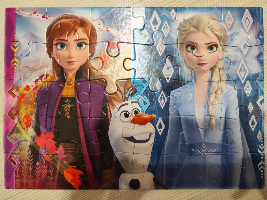 Детски пъзели 3-6г, 20 30 60 части, Мики маус/Мини маус/Frozen