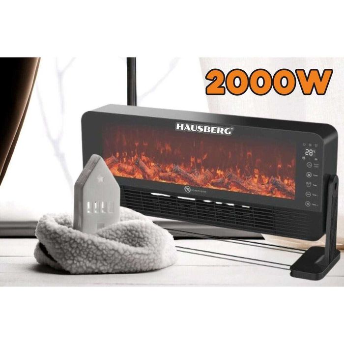 Електрическа камина Hausberg HB-8216-NG