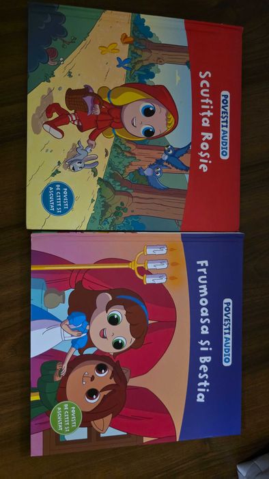Povesti audio de colectie cu boxa doua carduri si usb