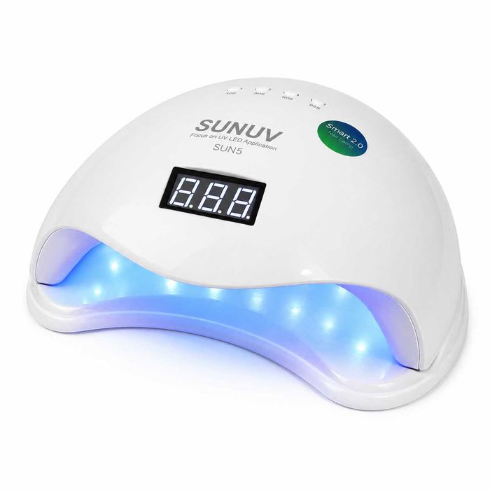 Lampa LED pentru unghii originala, 48W Sun5 SunUV Smart 2.0