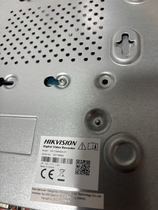 Dvr hikavision camere video