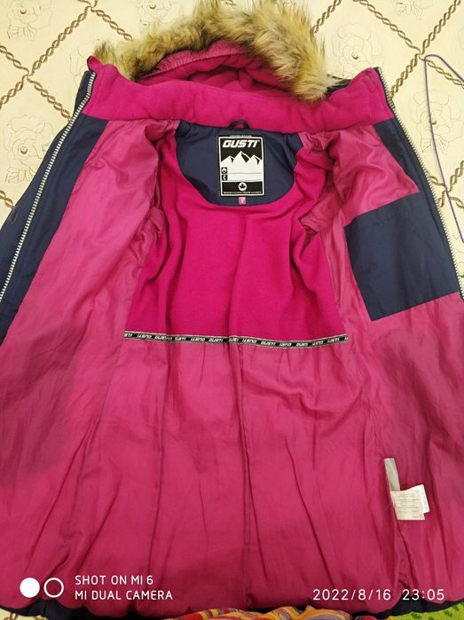 Зимняя куртка - пальто 8 лет
