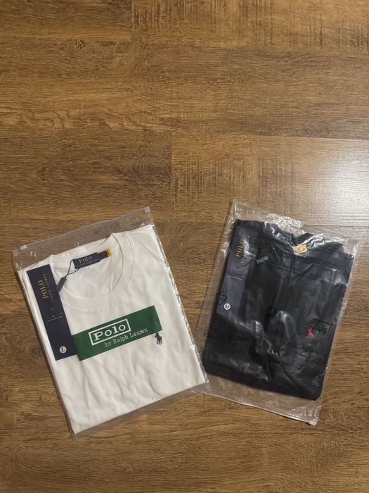 Tricou Polo Ralph Lauren Alb+Negru