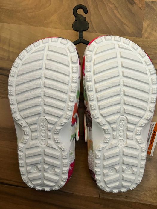 Crocs Classic pentru copii Tie-Dye Lined, multicolor, marimea 29-30