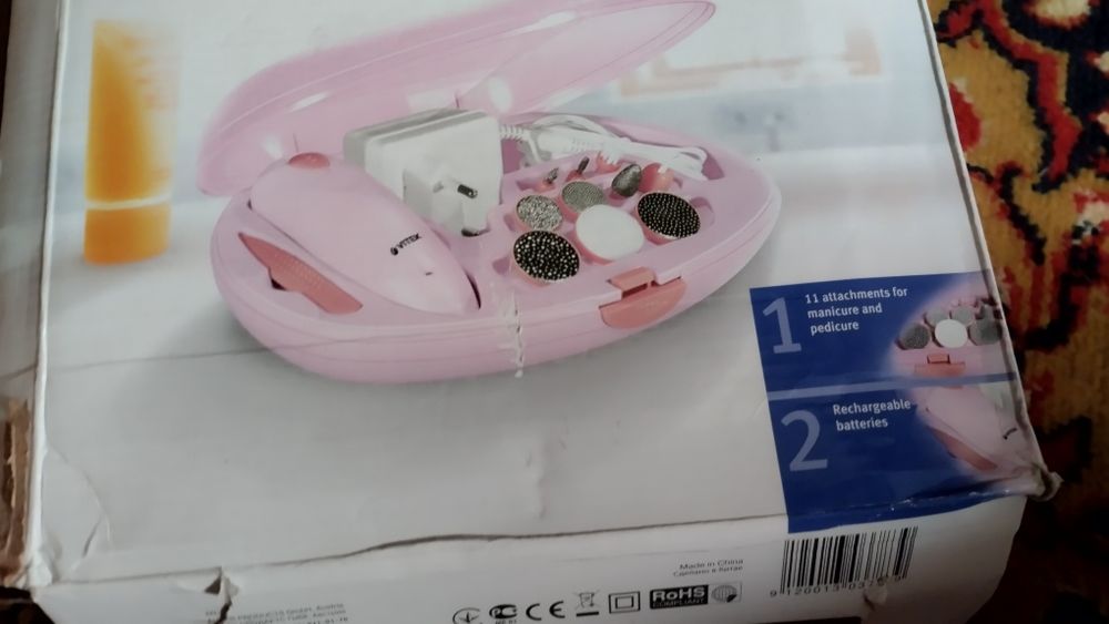 Набор для маникюра и педикюра профессиональный 2 раза использовала