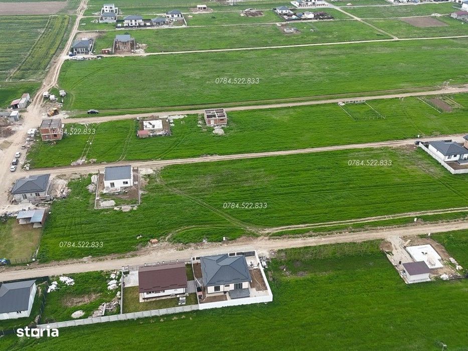 Teren intravilan 504 mp Berceni Ilfov – utilități, aproape de șosea