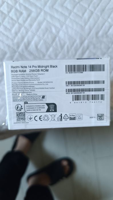 Продам Redmi Note 14 Pro 4G  8/256
