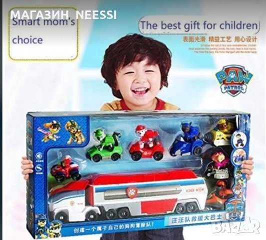 Камион на Пес патрул + 6 кучета и райдер, Светлини и музика