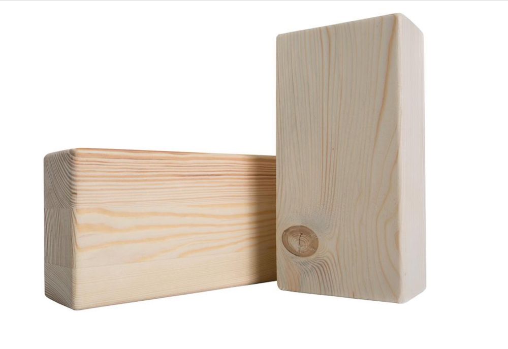 Блоки для йоги деревянный