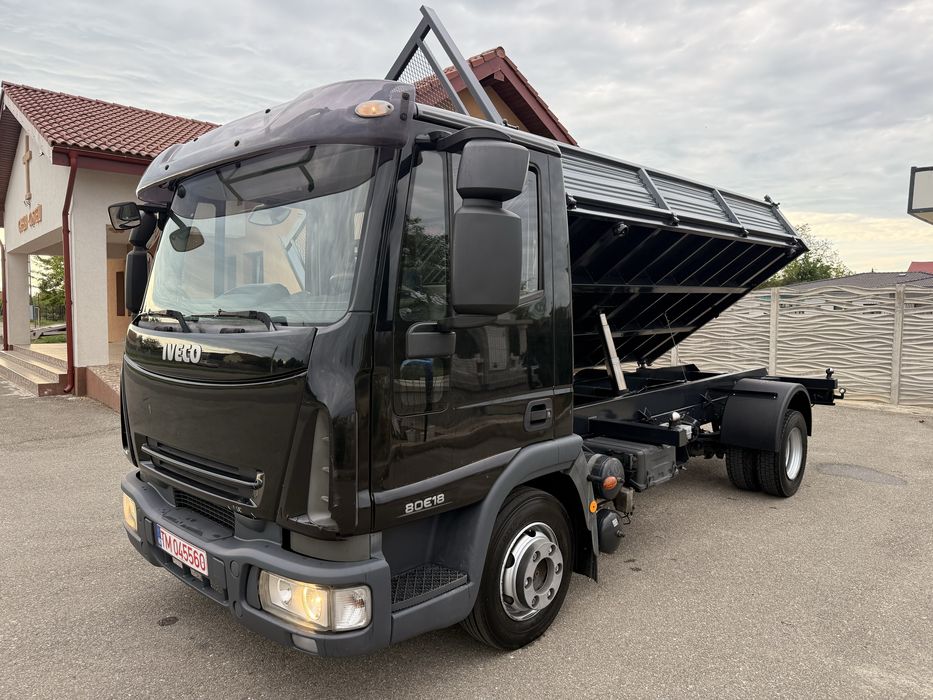 Iveco Eurocargo 180cp Basculabil trilateral Euro 5