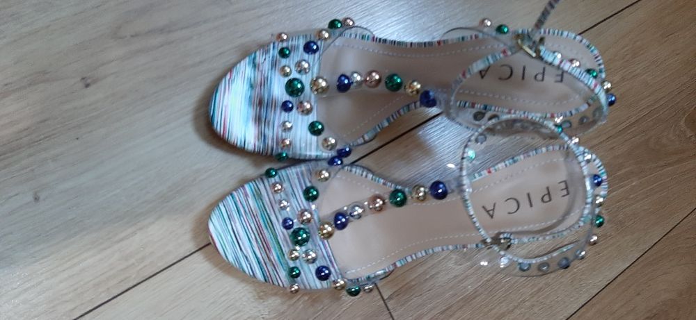 Sandale Epica piele si pvc